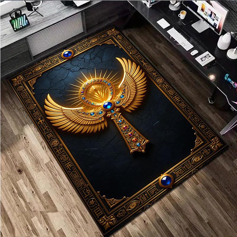 Egyptian Queen's Majesty Carpet Office Decorative Carpet For Living Room Bedroom Door Mat Floor Rug Computer Chair Area Rug