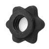 Stylish Black Color Spin Lock Screw Dumbbell Spinlock Collars 4pcs Bundle