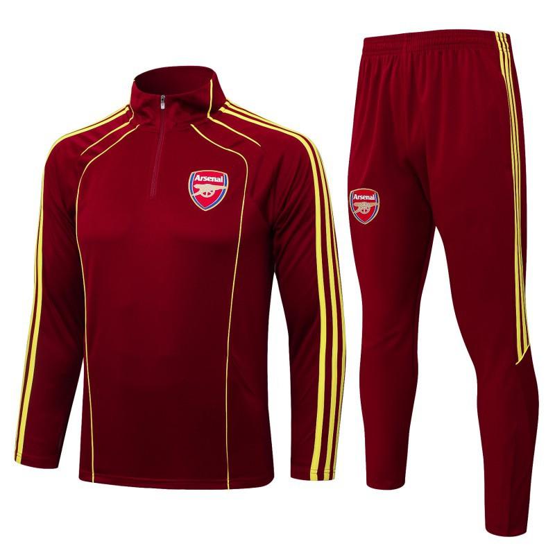 Fußball Paris Trainingskleidung Arsenal Chelsea Juve Flamenco Halbzipp Langarm Anzug