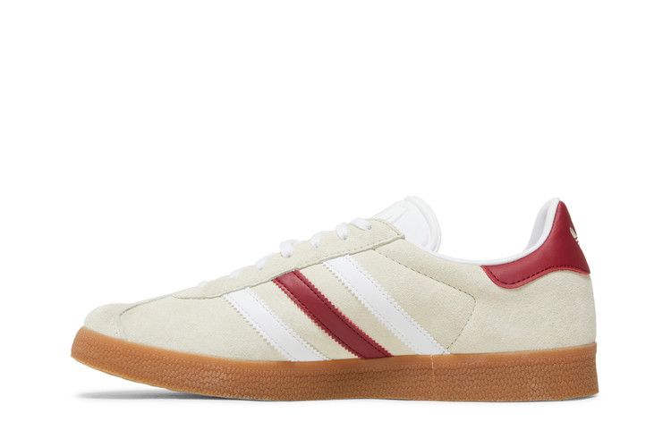 Men's Sneakers adidas Gazelle Aluminum Collegiate Burgundy Aluminium/Cloud White/Collegiate Burgundy