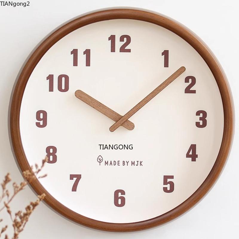 Nordic Silent Clock Wall Simple Aesthetic Design High Quality Creative Fashion Art Wall Watch Modern Room Muebles Decorations