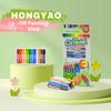 1Set Children Crayons Oil Pastel Dust Free Non-Toxic Crayons Toddler Washable Crayons Painting Drawing Sketching Oil Pastel