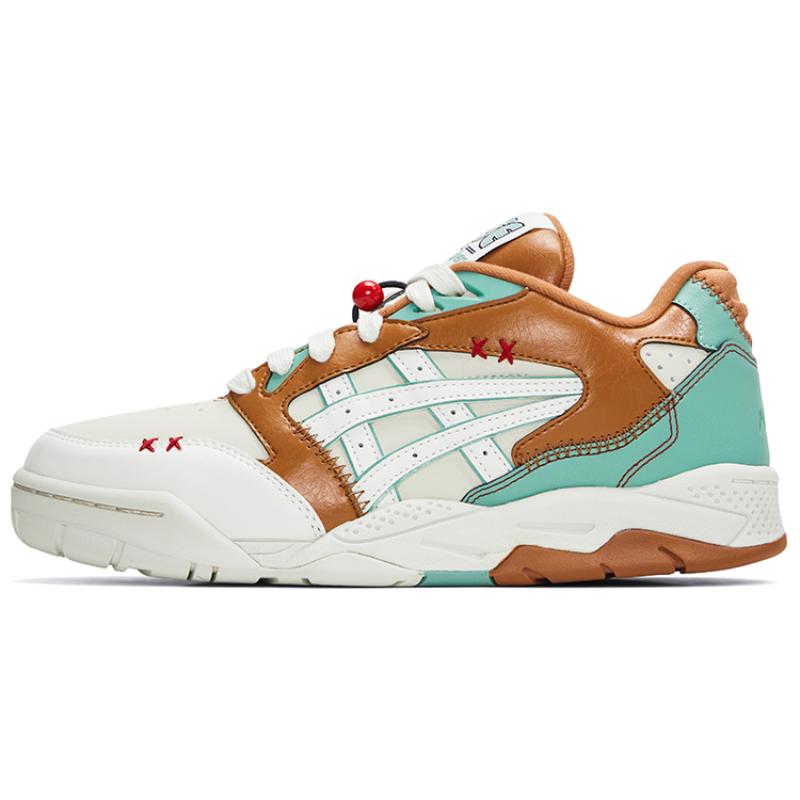 

ASICS Gel Fuse Rice Brown Green Sneakers 1203A589-200 40.5 экрю