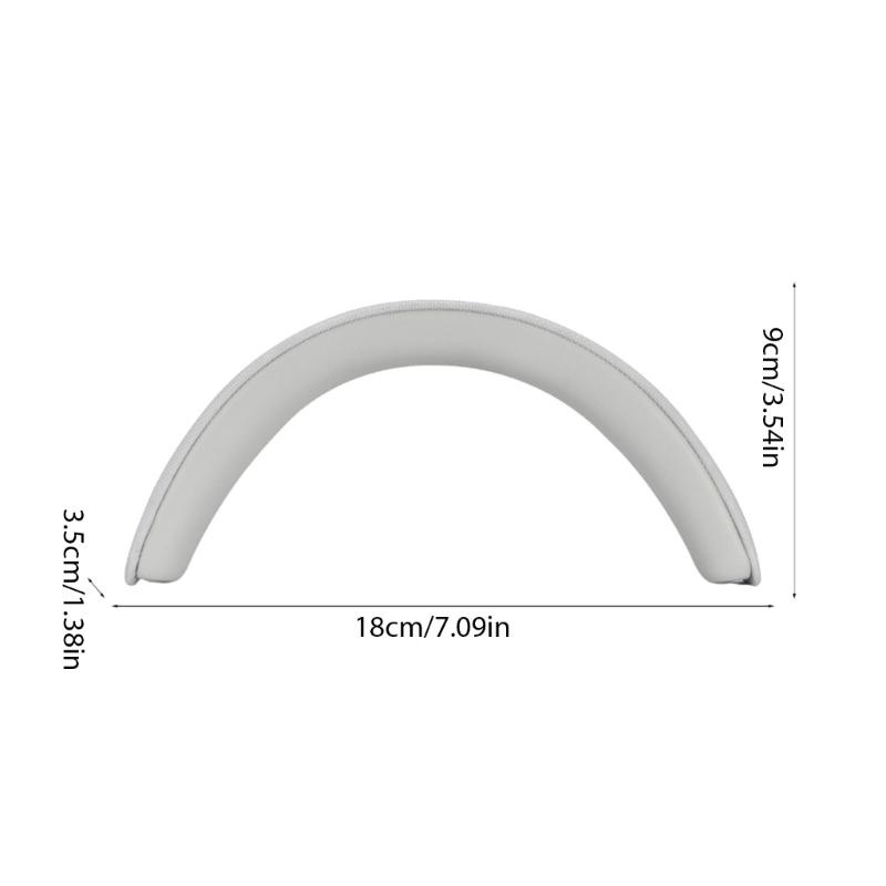 Comfortable Headband Cushion for PX8PX7S2 Headphones Protein Leather and ABS Headbeams Pad for Enhances Comfort