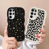 Leopard Print Art Case for Samsung Galaxy A25 S22 Ultra S20 FE S21 A26 S25 S23 Plus S24 Soft Phone Cover A34 A36 A54 A55 A24 A35