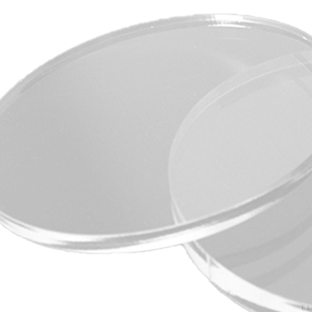 10er Figuren-Displayständer, Runde Acrylplatte, Leichte Puppendekoration, Miniaturbasis für