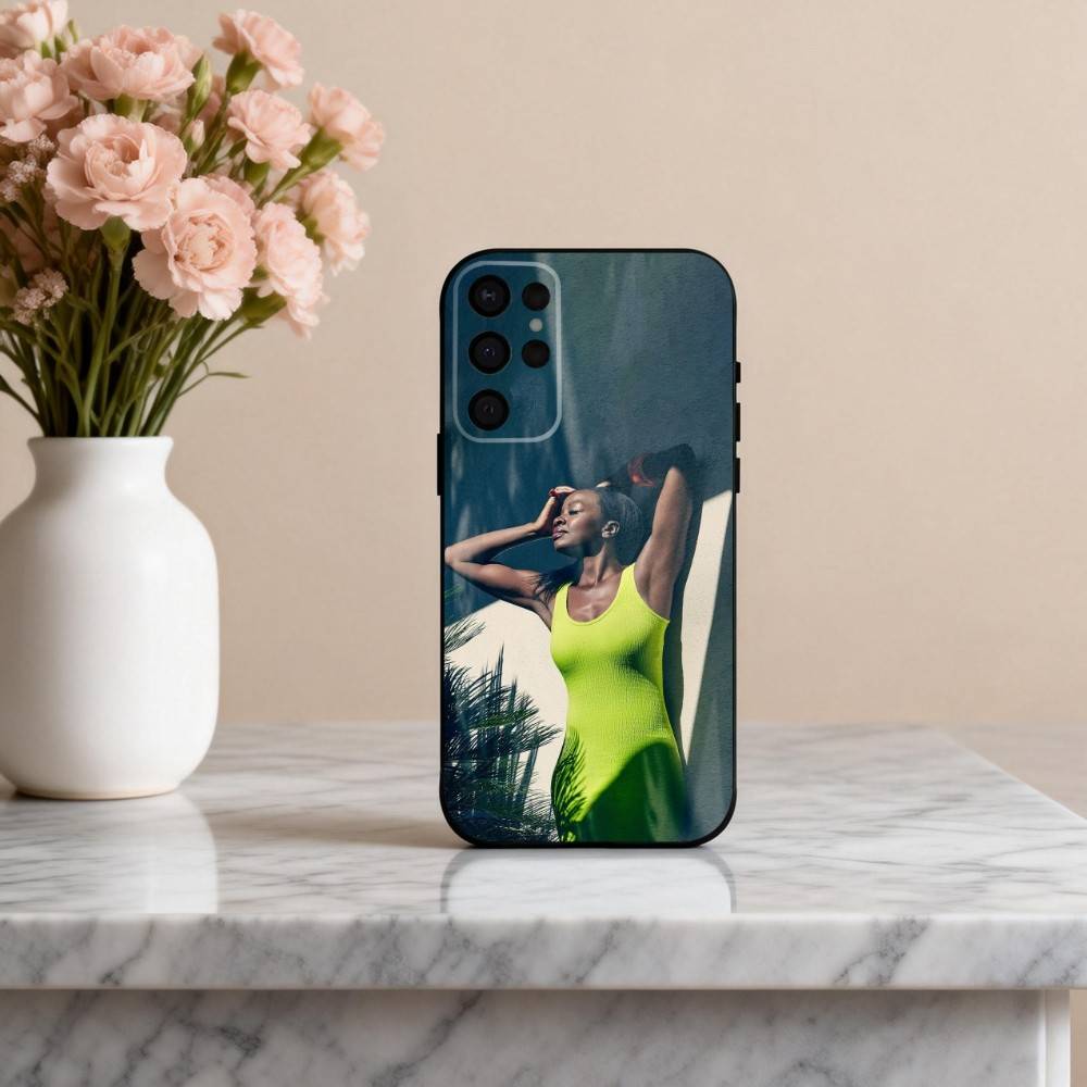 Brilliant D-Danai G-Gurira Actress Phone Case For Samsung S25,S24,S21,S22,S23,S30,Ultra,S20,Plus,Others Soft Black Cover
