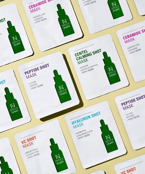 

Ample:N [5+5] Sheet Mask 10ea (Choose 1 of 5 Types) Centel Calming Shot Mask (Soothing) 1pc