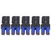 5Pcs EC5 To XT60 Adapter Rubber Plastic Copper Sturdy Accurate High Safety EC5 To Male Adapter for RC Car Aircraft Boat