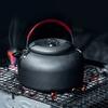 0.8L 1.4L Outdoor Lightweight Aluminum Teapot Kettle Coffee Pot for Camping Hiking   Backpacking
