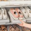 Space Saving Shoe Storage Rack Adjustable Shoe Display Hanger Practical Shoes Tray  Shoe Cabinet