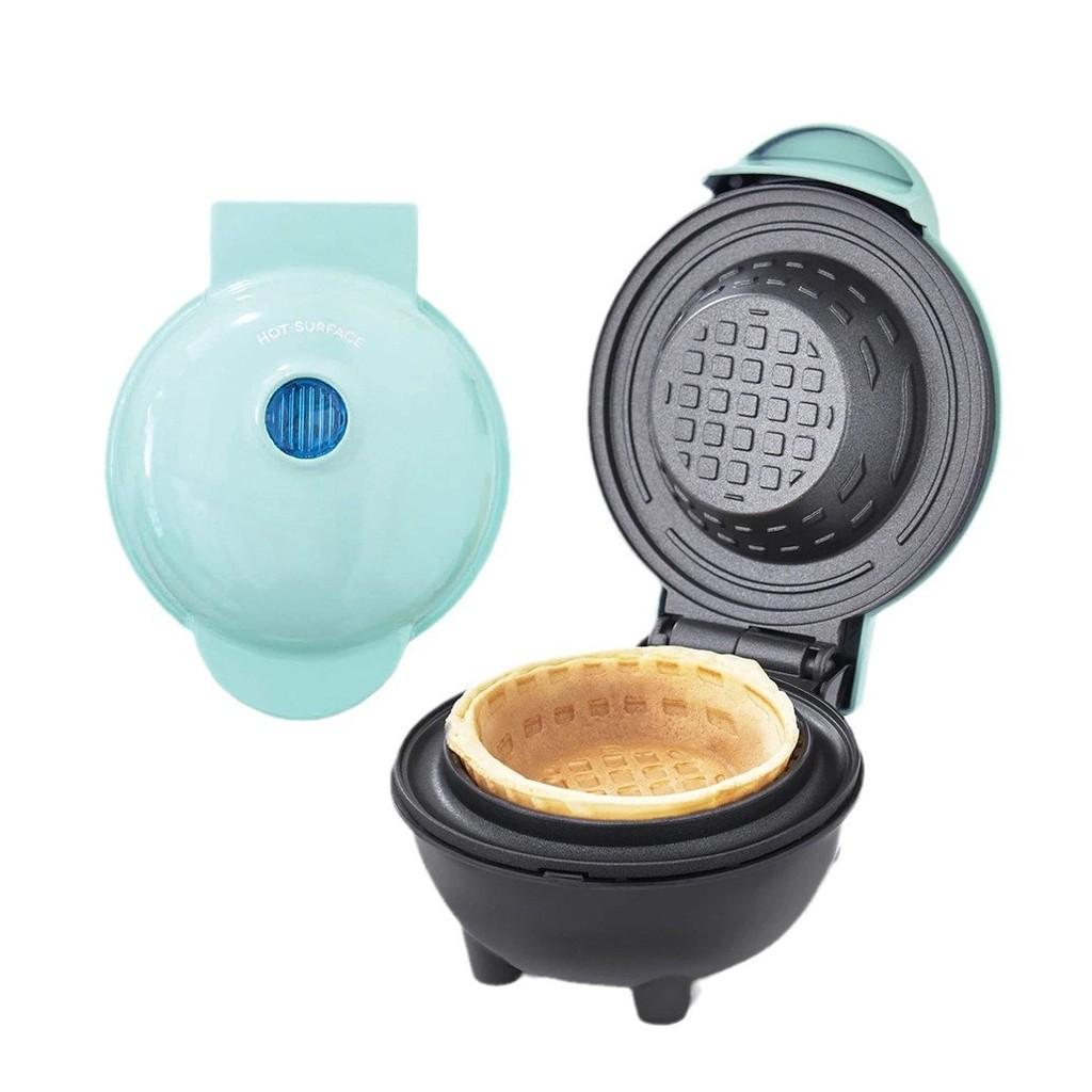 350W 110/220V Household Nonstick Ice Cream Bowls Maker Egg Tart Machine Mini Breakfast Waffle Bowls Machine