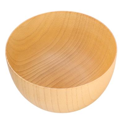 Holzschüssel, rund, Küchenutensilien, Lebensmittelbehälter, helle Farbe, einfach, für Nüsse, Vorspeisen, Obst