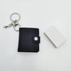Small Sized Photo Holder Albums Keychains Sturdy PU Leather Portable Accessory for Souvenir Crafting Supplies Daily Use