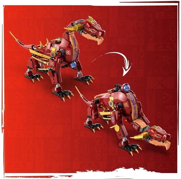 LEGO Ninjago 71793 Lava Dragon Transforming Into Fire Wave