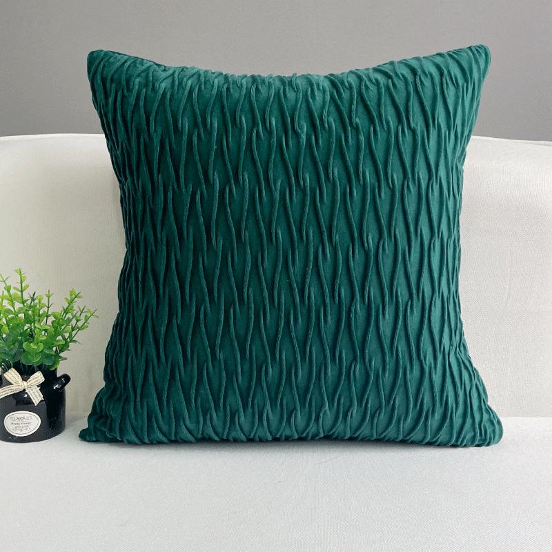 

Наволочка Тисненая Однотонная Простая Наволочка для Подушки Автомобильная Восьмерка Бархатная Наволочка 45*45cm