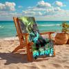 Personalized customized proof beach towel with World of Warcraft pattern - soft, absorbent,quick-drying,perfect swimming,camping&bathing