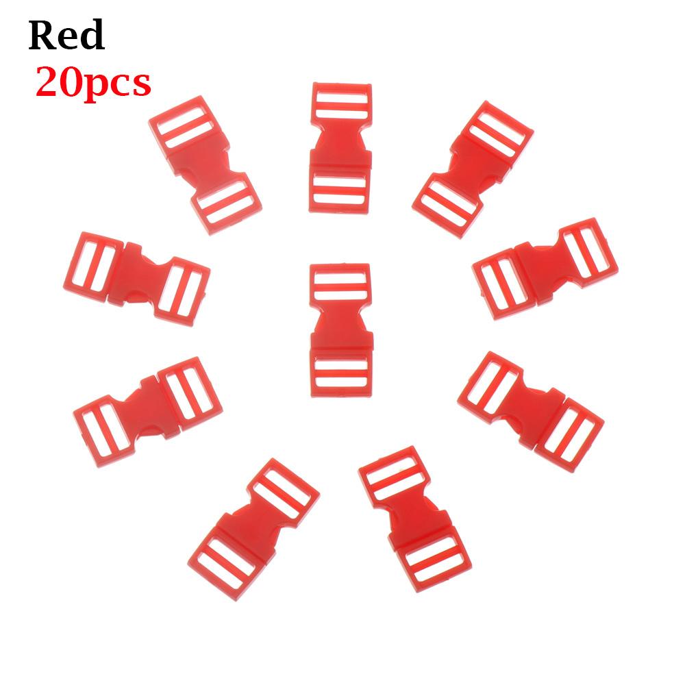 10/20pcs 6mm Plastic Mini Buckle DIY Doll Bags Buckle Handmade Backpack Button Bracelet Dog Collar Strap Buckle Webbing Supplies