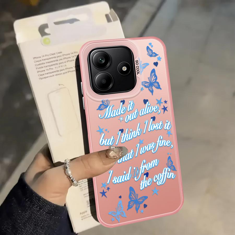 

Personalized Letters Case for Xiaomi Redmi 13C 10C 9C K60 14C Note 9 10 9T A5 12C A1 A2 Plus Back Phone Cover Redmi 14C