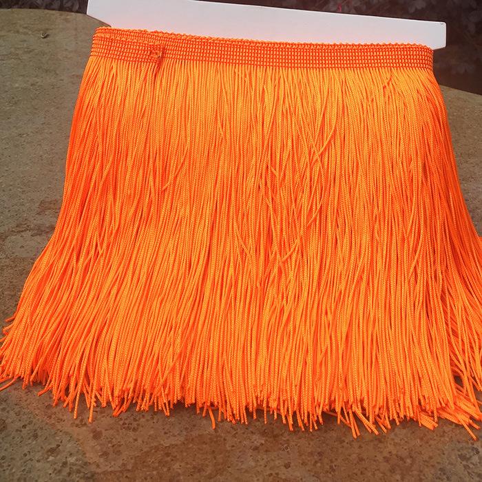 10-30cm10Metri Frange Pizzo Nappa Bordino Decorazione Tenda Danza Latina Accessori da Cucito Puntilla Borla Frange Lunghe da Cucire