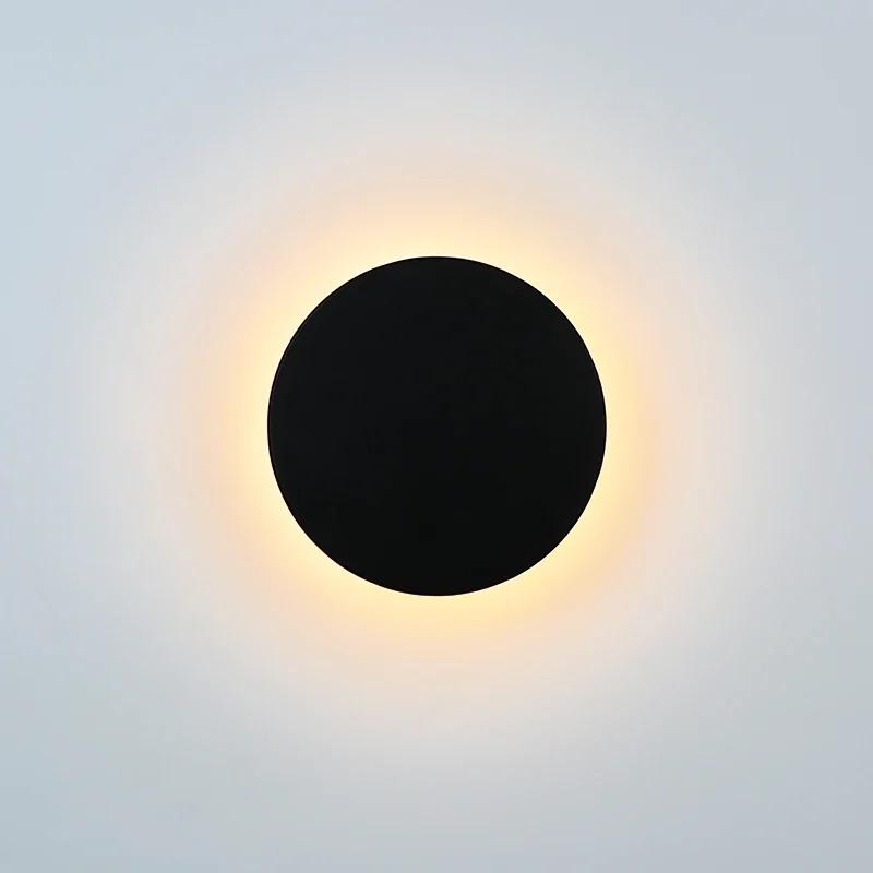 

Уличный светодиодный настенный светильник, водонепроницаемый IP65, AC90-260V, садовый декоративный настенный светильник, освещение крыльца, коридора, светильник для ванной комнаты warm white