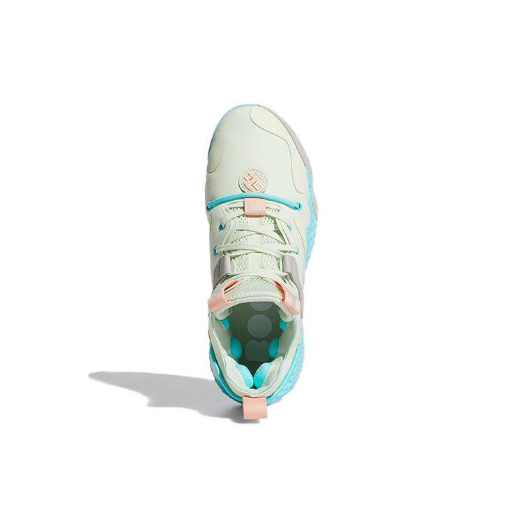 Adidas Harden Vol. 6 Green Mist Pulse Aqua Unisex Sneakers Glow-Pink GV8701