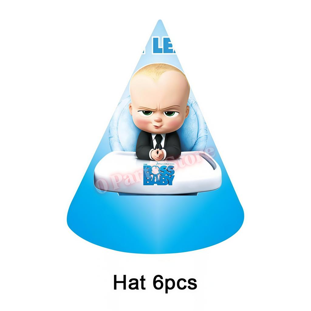 Bossed Baby Thema Neugeborene 1. Geburtstag Party Deko Becher Teller Luftballon Jungen Geburtstag Dekorationen Babyparty Zubehör Partygeschenke