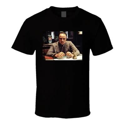 The Godfather Cotton Black Unisex T Shirt