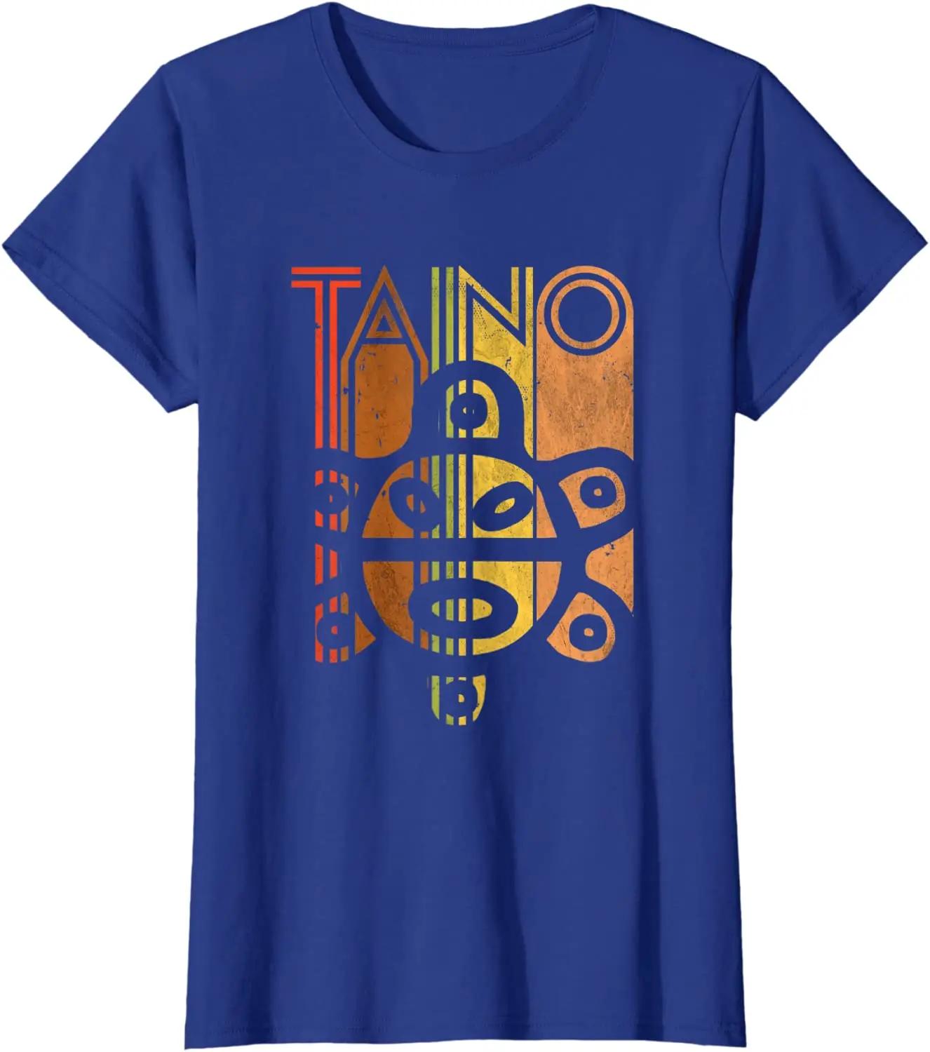 

Puerto Rico Taino Sun Symbol Vintage Boricua Taino Gift TShirt Summer Cotton ONeck Short Sleeve Mens T Shirt New S3XL S