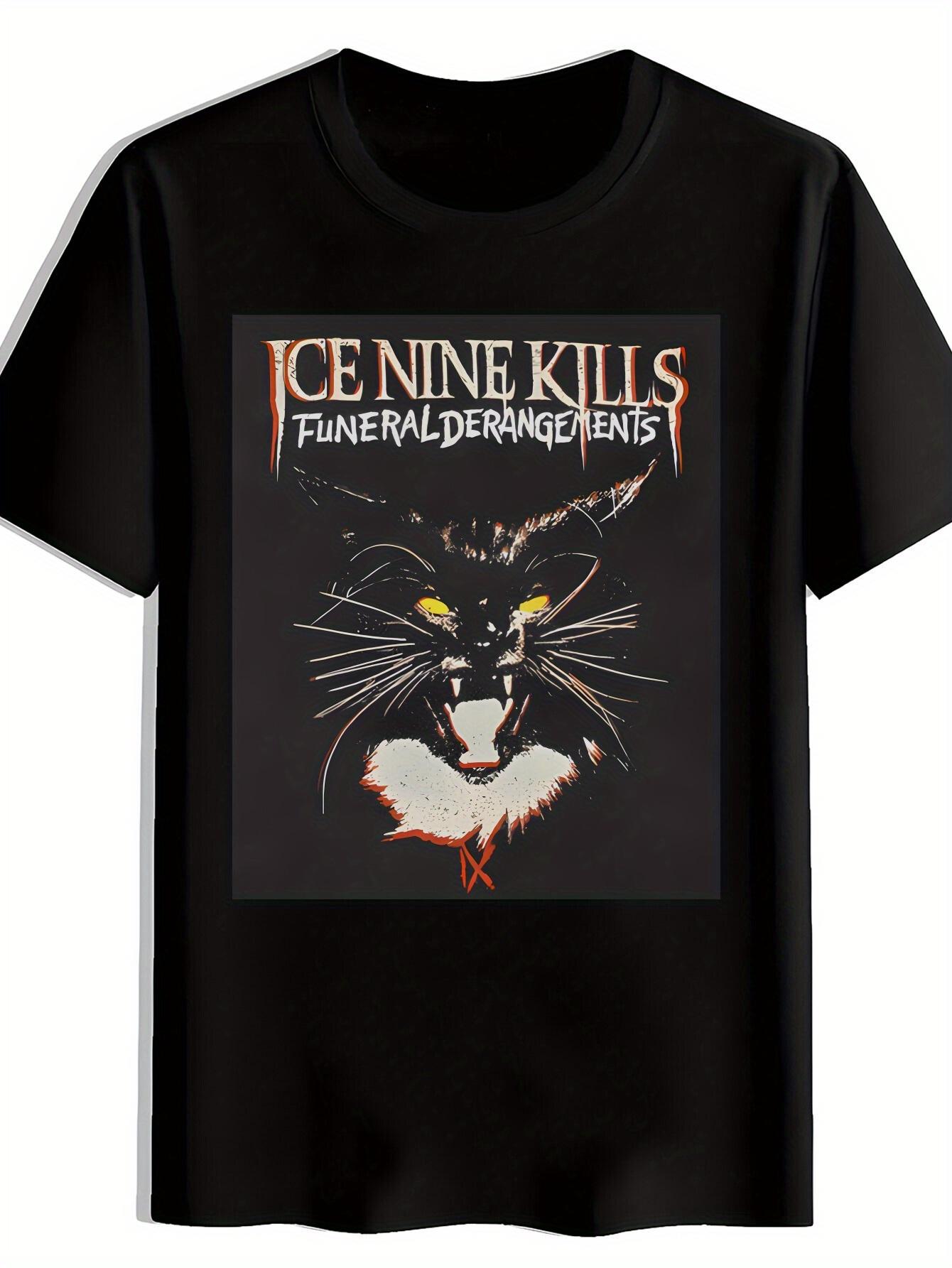 

Vintage Rock Band Graphic T-shirt - Ice Nine Kills & Fluneral Derangements Design XXXL