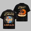 Koszulka Karol G Tropitour Pop Latynoski Reggaeton Koncert Merch Vintage Czarny Unisex