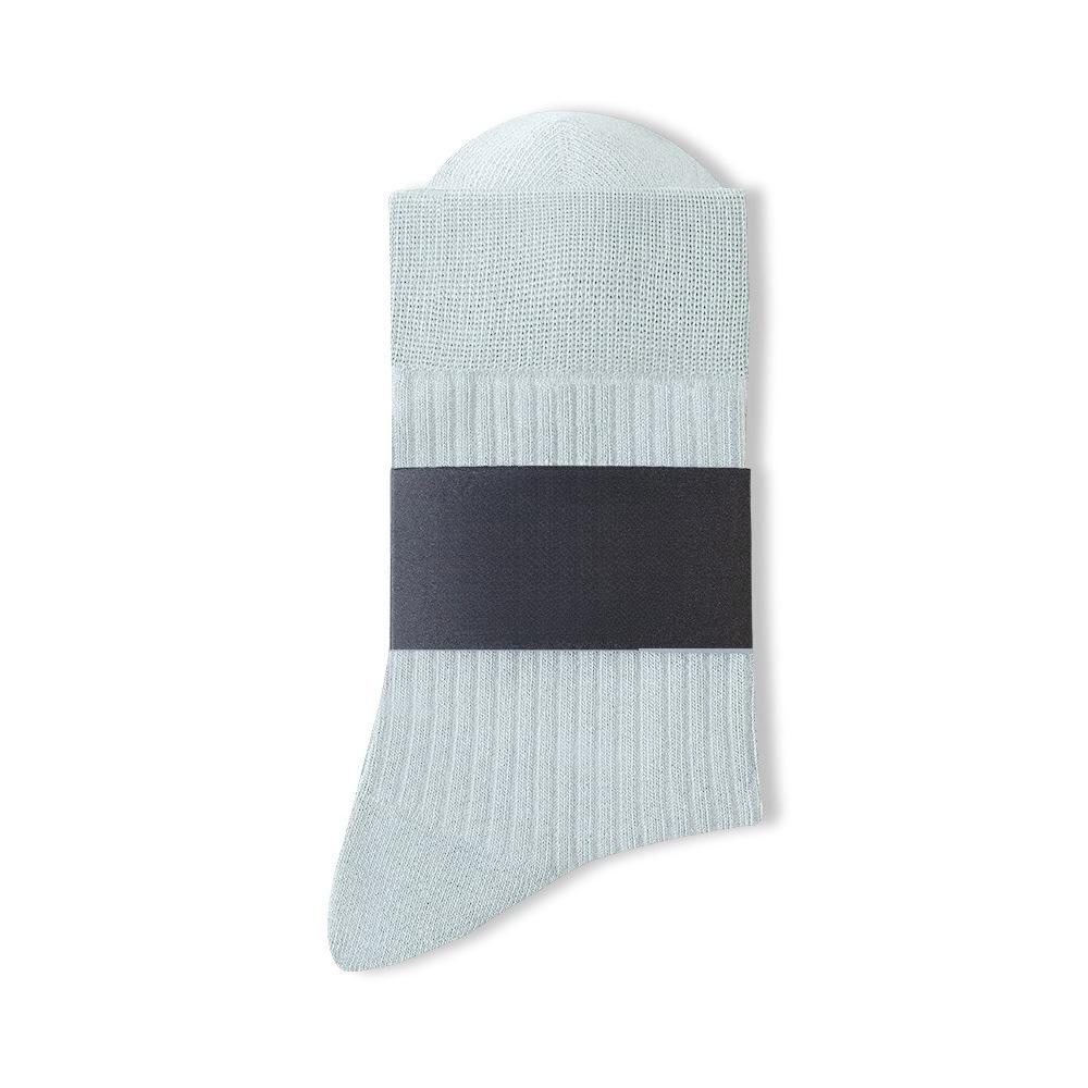 Men's Autumn and Winter Leisure Stripe Pure Cotton Deodorant Sweat Absorption Breathable Anti Pilling Tube Socks