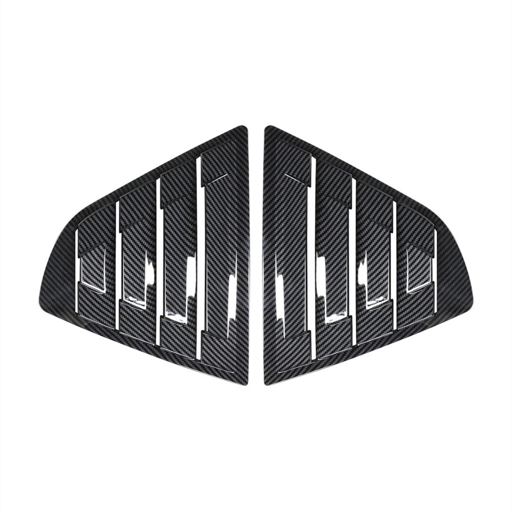 For Toyota Camry 2018-2024 Carbon Fiber Look Vent Window Scoop Louver Cover Trim