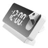 Projection Alarm Clock Large Display Versatile Silent Luminous Design USB Bedside Digital Projection Alarm Clock for Home Bedroom
