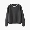 Plus Size Women Crew Neck Sweater Korean Style Loose Oversized Autumn Winter Knitted Long Sleeve Pullover