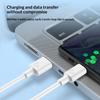 6A USB-A auf C Schnelllade-Datenkabel aus TPE-Material für Mobiltelefone, Kameras und Kopfhörer