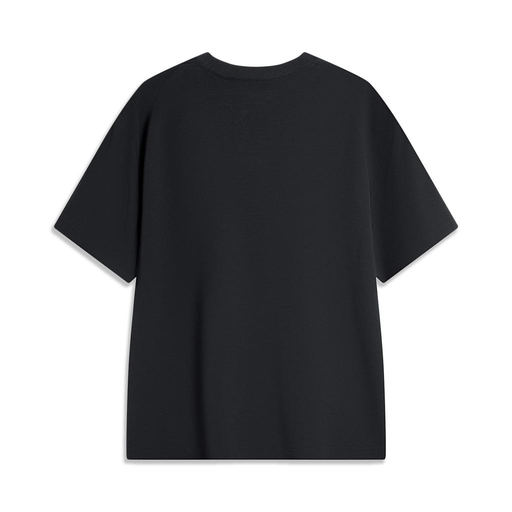 Li Ning Sports Life Collection T Shirt Men's Black AHSU533-1