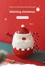 BRChristmas Ceramic Teapot  Tea Cup Set  European Embossment Ceramic Teacup Tea Pot Set Festival Decorative Tea Set  Holiday GiftEY