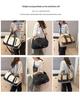 Water-Resistant Unisex Travel Duffle: Large Capacity, Lightweight Gym Bag