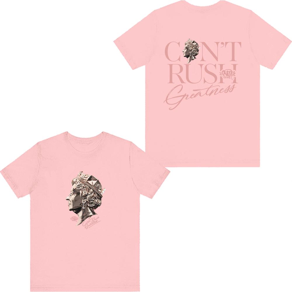 Central CEE Merch Can Not Rush Greatness Album Print Tshirts Fashion Unisex Women Summer Short Sleeve Tshirts Holiday Clothes