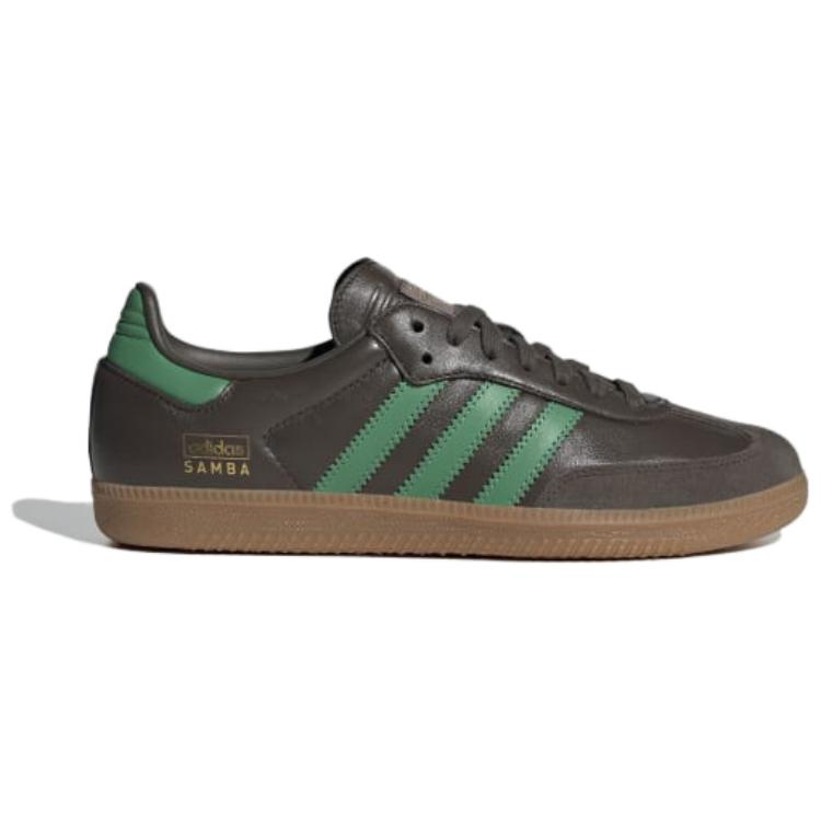 adidas Samba OG Shadow Olive Green Unisex Sneakers Preloved-Green Gum IG6175