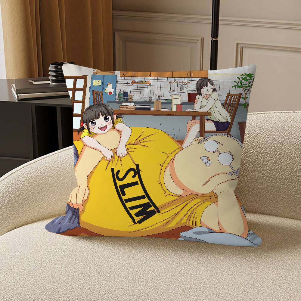 Anime S-Sakamoto-Days Personalized Pillow Cover Kids Bedroom Wild Party Decor Pillowcase Kid Birthday Shower Gift