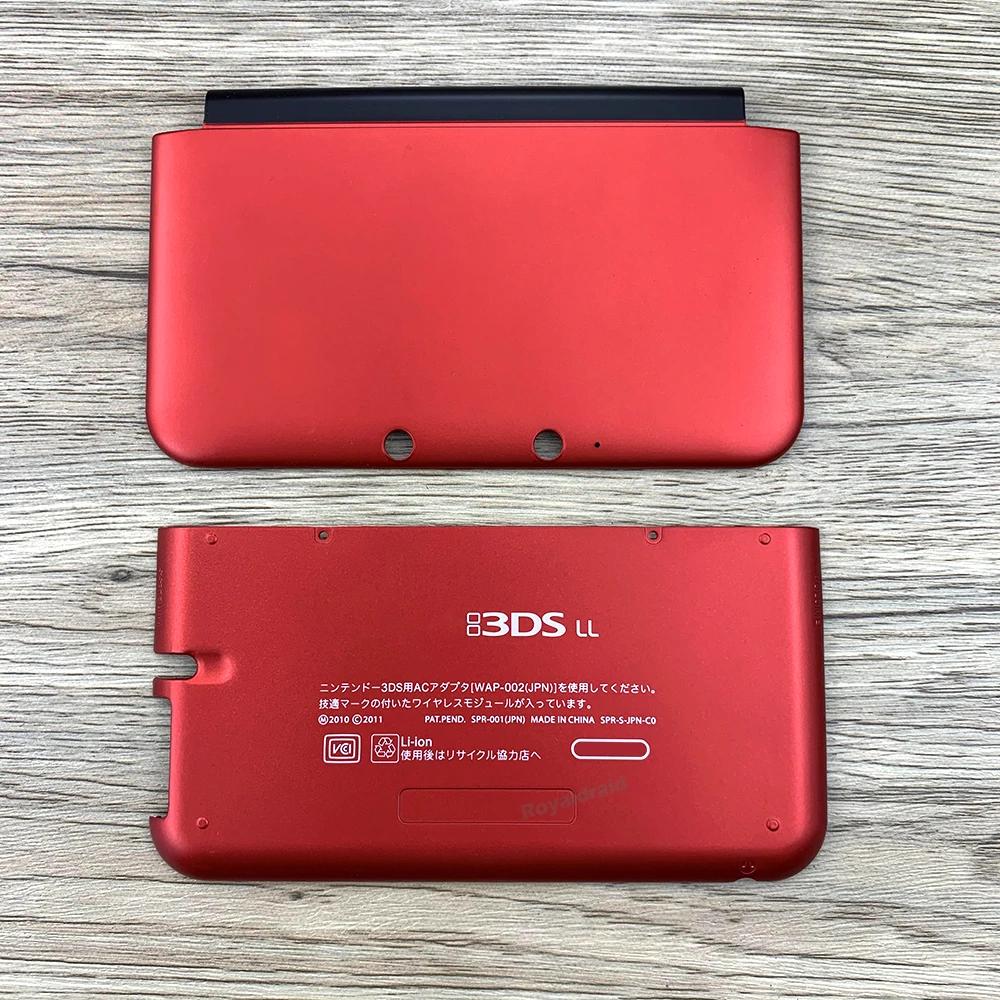 Blue Black Pink Replacement Faceplate Housing Shell Case For 3DS XL 3DS LL Console Shell Cover Top Bottom Case Game Accessories