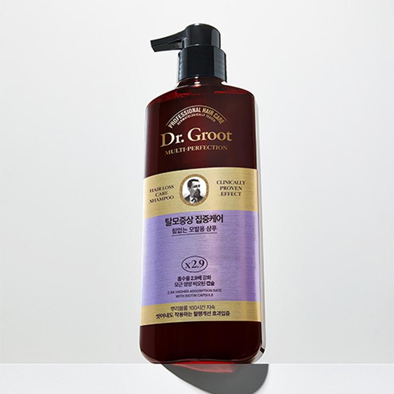 Dr.Groot Multi-Perfection Šampon proti vypadávání vlasů pro slabé vlasy 400 ml