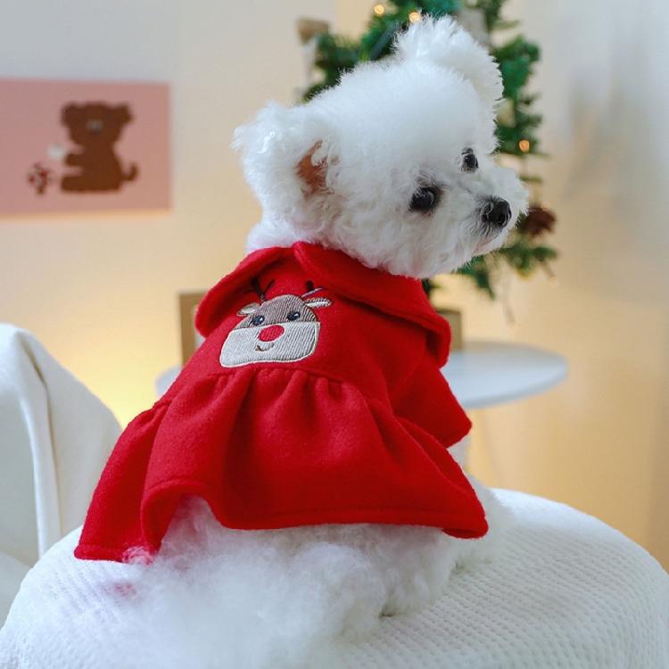 Lovely Dog Coat for Medium Large Dogs Christmas Hoodie for Pet Dog Christmas