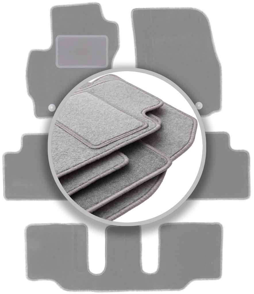 Graue Automatten für: Mazda 5 I 7-Sitzer (2005-2010)