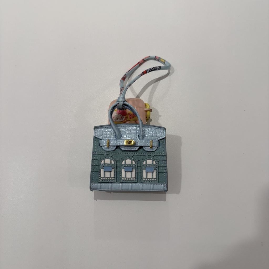 Mini Platinum House Pendant Cute Live Blind Box Pairing Pendant Car Key Pendant Headphone Bag Coin Purse