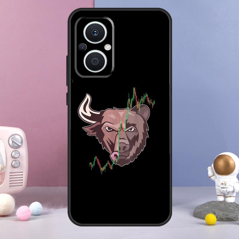 Day Trader Trader Trading Funda For OPPO Reno 11 F 12F 13F 14F 10 12 13 14 Pro 7 8 Lite OPPO Find X9 X6 X5 X8 Pro Case