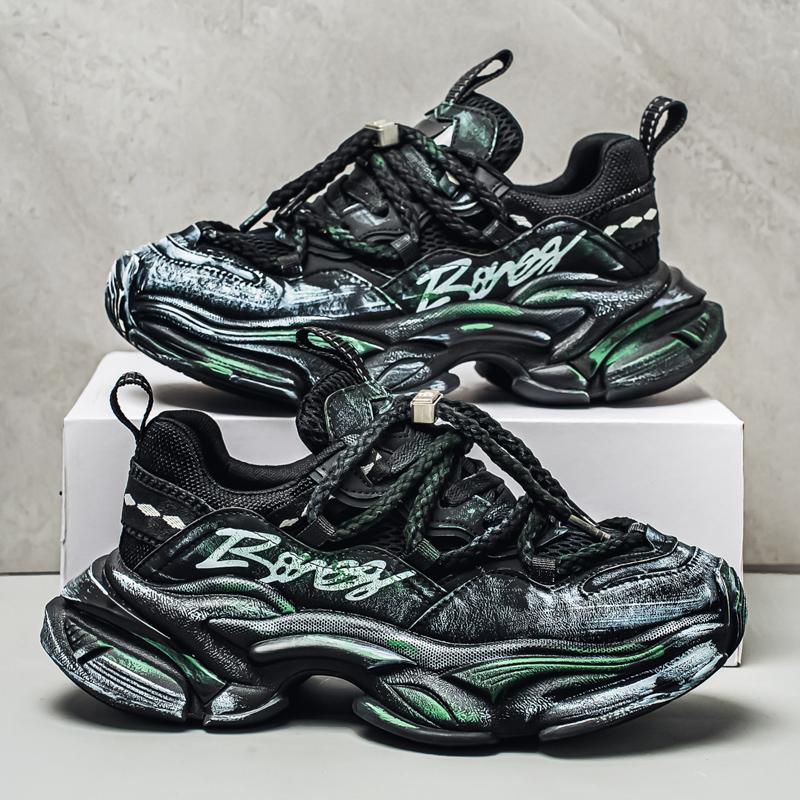 

Новые мужские модные повседневные низкие спортивные туфли для студентов с толстой подошвой, удобные кроссовки для мальчиков, классические дышащие баскетбольные туфли 39 чёрный