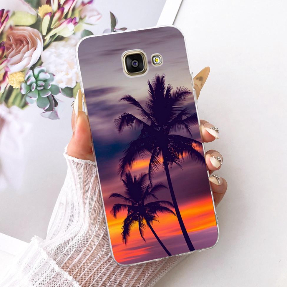 Clear For Samsung A3 2016 Case SM-A310F Cute Cat Fashion Butterfly Funny 2D Painted Casing For Samsung Galaxy A3 2016 Cover